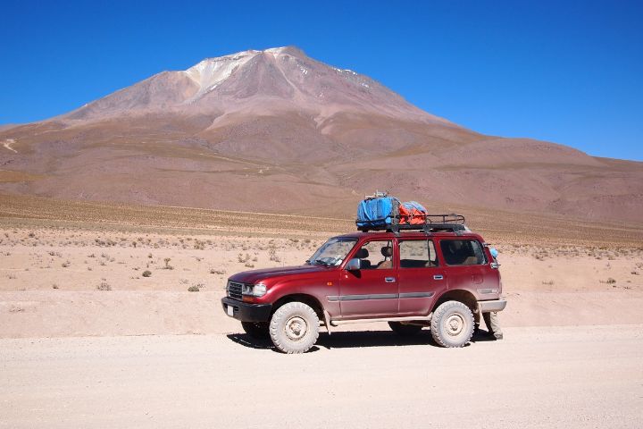 4WD in Atacama desert
